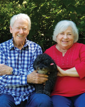 Jeannie Flint and Dave Werbelow
