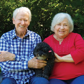 Jeannie Flint and Dave Werbelow. Link to their story